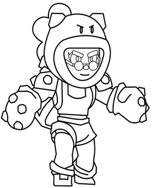Rosa from Brawl Stars