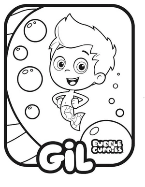 Bumbling Gil Coloring Page