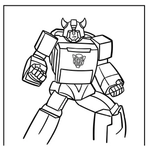 Fierce Bumblebee Coloring Page
