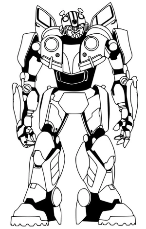 Magnificent Bumblebee Coloring Page
