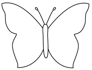 Butterfly Printable for Kids