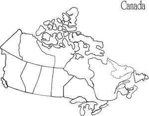 Printable Canada Map