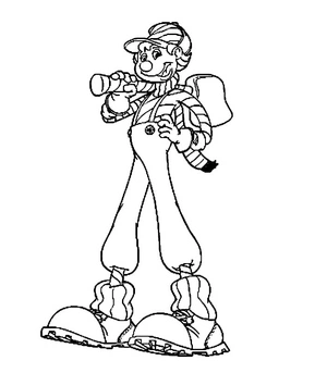 Sweet Land Coloring Page