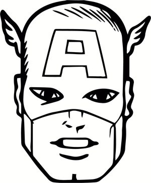 Face of Captain America