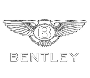 Bentley Car Logo Coloring Page