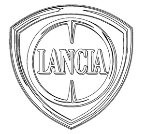 Lancia Car Logo Coloring Page Coloring Page