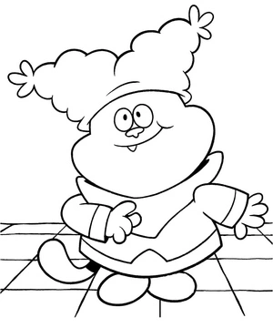 Kindly Chowder Coloring Page
