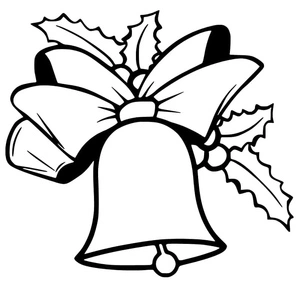 Christmas Bell Coloring Page Coloring Page