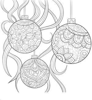 Decorative Christmas Balls for Grown-ups