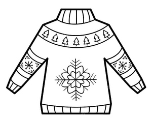 Printable Christmas Sweater