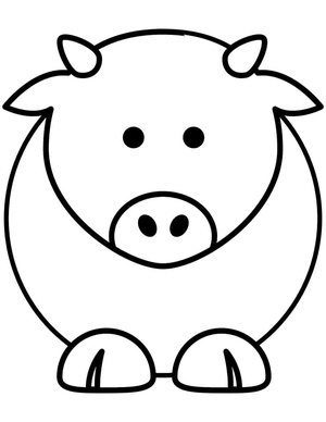 Plain and Simple Cow