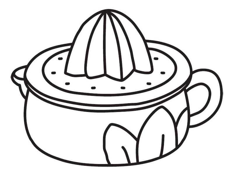 Charming Kitchen Hideaway Coloring Page