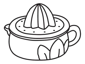 Charming Kitchen Hideaway Coloring Page