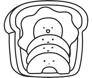 Cozy Kitchen Bakery Coloring Page
