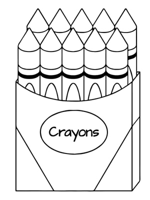 Basic Set of Crayons