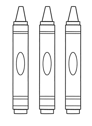 Three Primary Colors Coloring Page