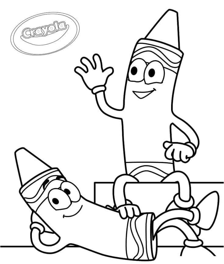 Using colored pencils to color each picture will be beneficial. Coloring Page
