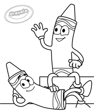 Using colored pencils to color each picture will be beneficial. Coloring Page