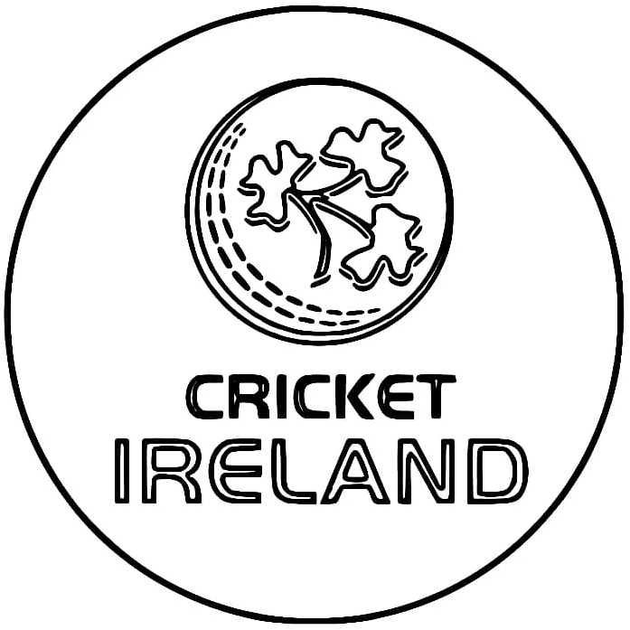 Irish Cricket Team Coloring Page