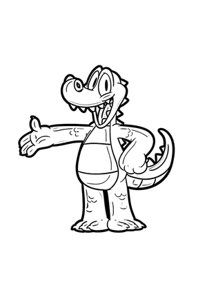 Crocodile Cartoon