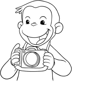 Curious George, the Young and Joyful Photographer