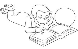 George Enjoys Reading Books