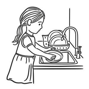 Daily Dish Washing Task