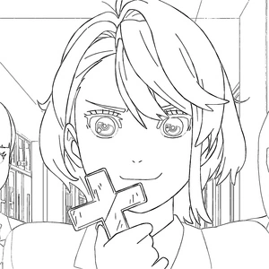 Aira Shiratori  Coloring Page