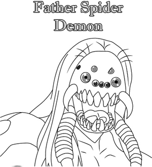 Spider Demon Father from Demon Slayer