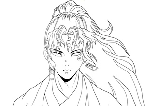 Yoriichi Tsugikuni from Demon Slayer