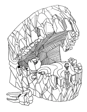 Adult Teeth Coloring Page