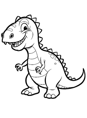 Humorous Dinosaur