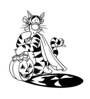 Printable Disney Halloween Coloring Pages