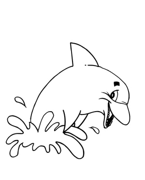 Dolphin Cartoon