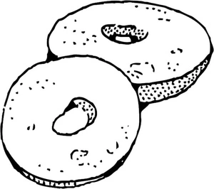 Free Donut Coloring Page for Kids Coloring Page