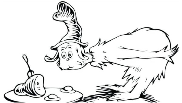 I Prefer Ham to Meat by Sam Coloring Page