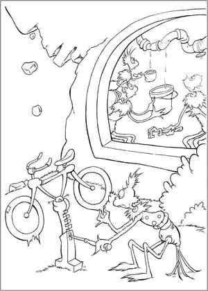 Small Creatures Coloring Page