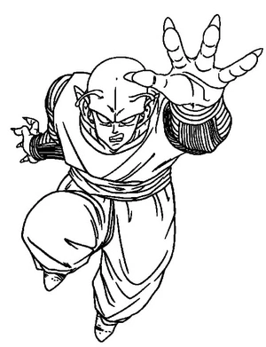 Piccolo Coloring Page Coloring Page