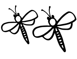Simple Dragonflies