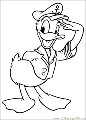 Charming Donald Duck