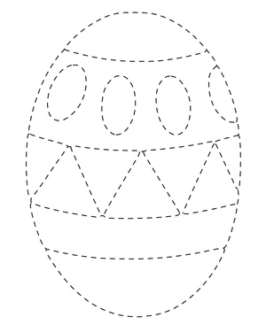 Easter Egg Tracing