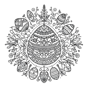 Easter Mandala Delight