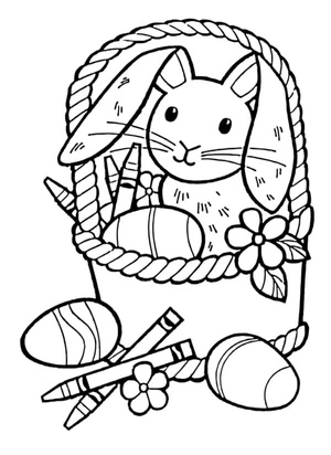 Specialized Egg Coloring Pencils Coloring Page