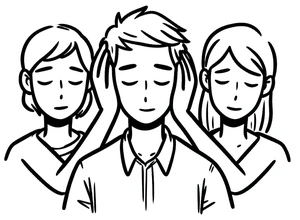 Empathy Illustration Coloring Page