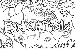 Enchantimals Emblem Coloring Page