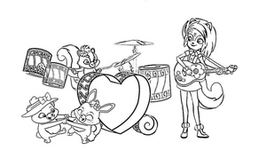 Musical Performance in an Enchanted Forest