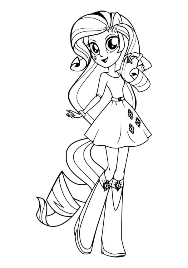 A Unique and Stylish Brooch Coloring Page