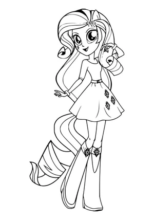 A Unique and Stylish Brooch Coloring Page