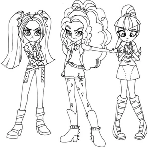 Pinkie Pie's Frustration with Her Friends Coloring Page