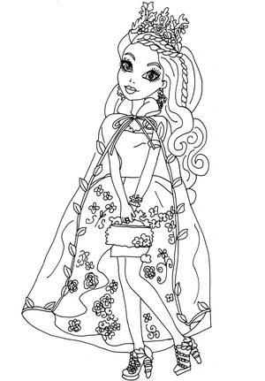 Ever After High Coloring Page Coloring Page